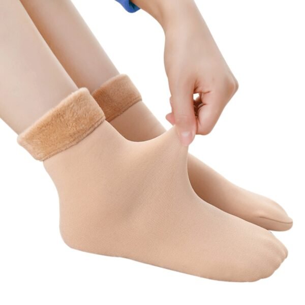 Women's Thick Thermal Wool Cashmere Socks - Imagen 9